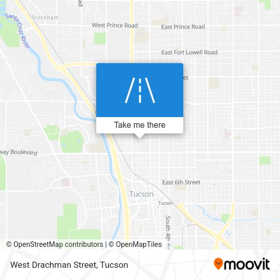 Mapa de West Drachman Street