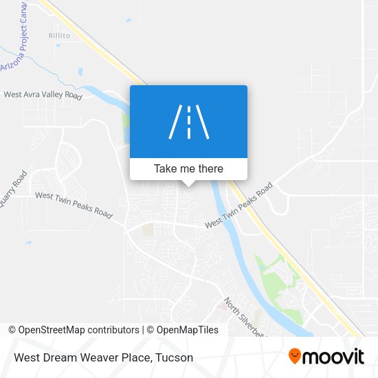 Mapa de West Dream Weaver Place
