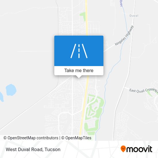 Mapa de West Duval Road