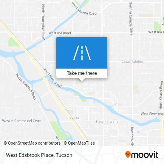 West Edsbrook Place map