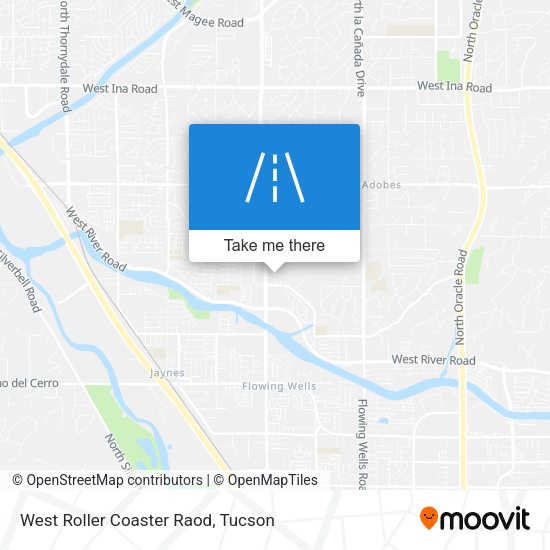 West Roller Coaster Raod map
