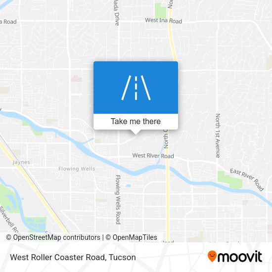 West Roller Coaster Road map