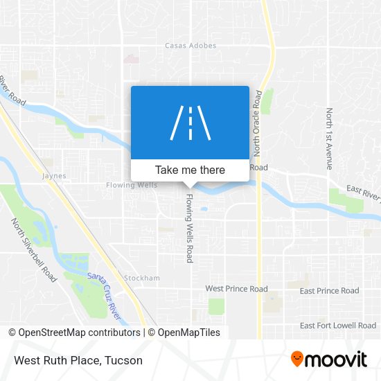 Mapa de West Ruth Place