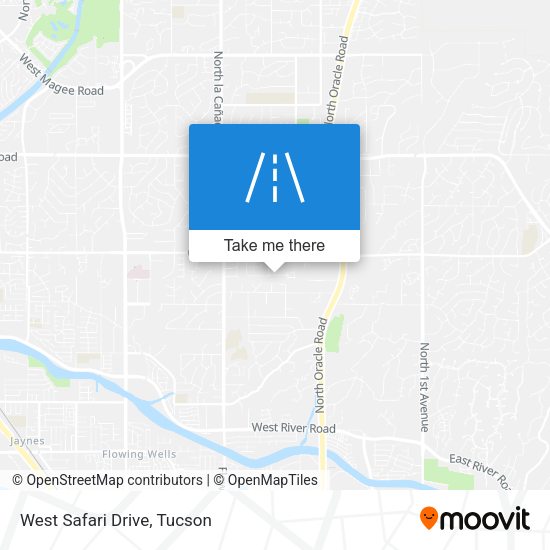 Mapa de West Safari Drive