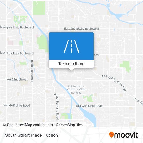 South Stuart Place map