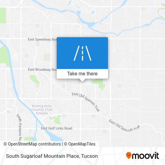 South Sugarloaf Mountain Place map