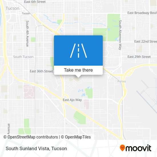 Mapa de South Sunland Vista
