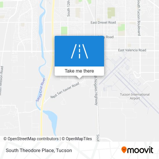 Mapa de South Theodore Place