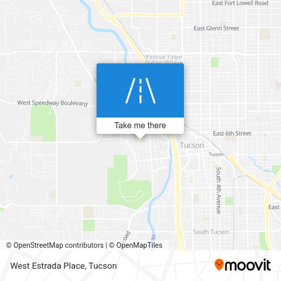 Mapa de West Estrada Place
