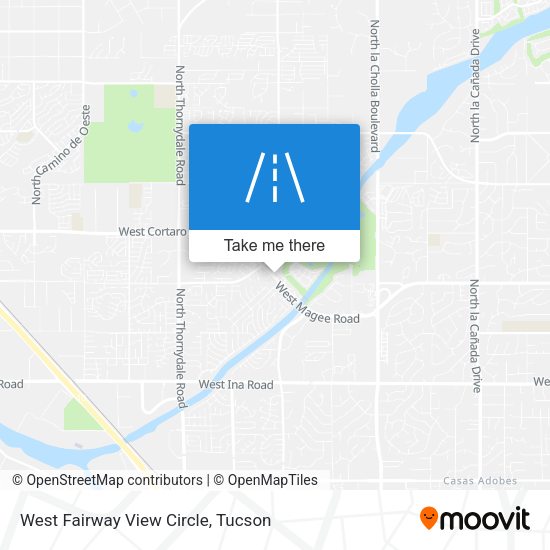 West Fairway View Circle map