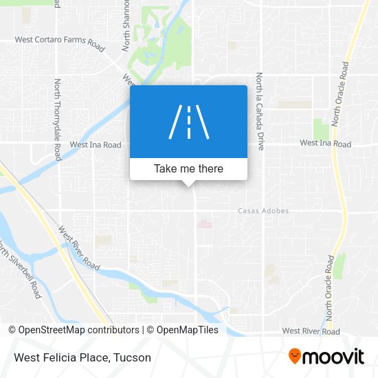 Mapa de West Felicia Place
