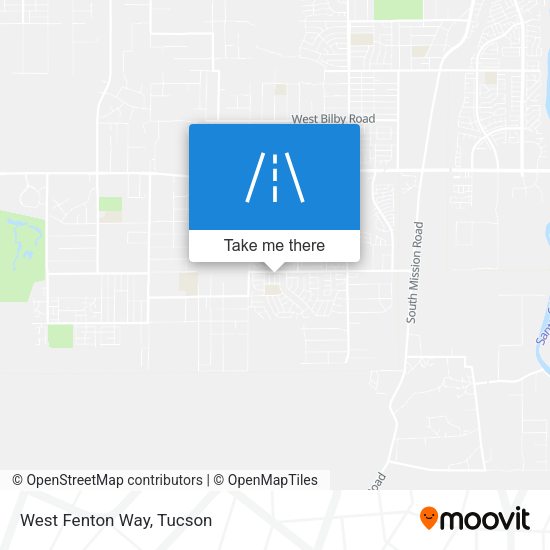 Mapa de West Fenton Way