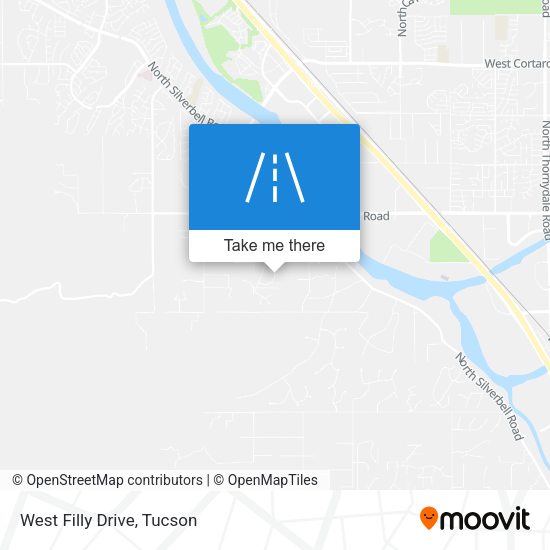 Mapa de West Filly Drive