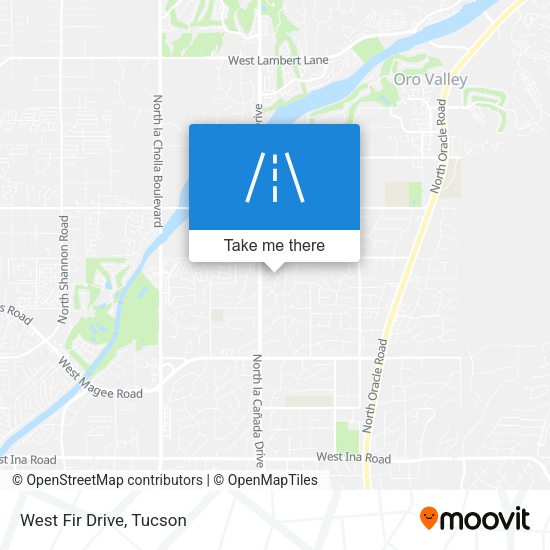 Mapa de West Fir Drive