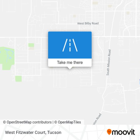 West Fitzwater Court map