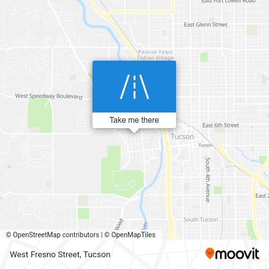 Mapa de West Fresno Street