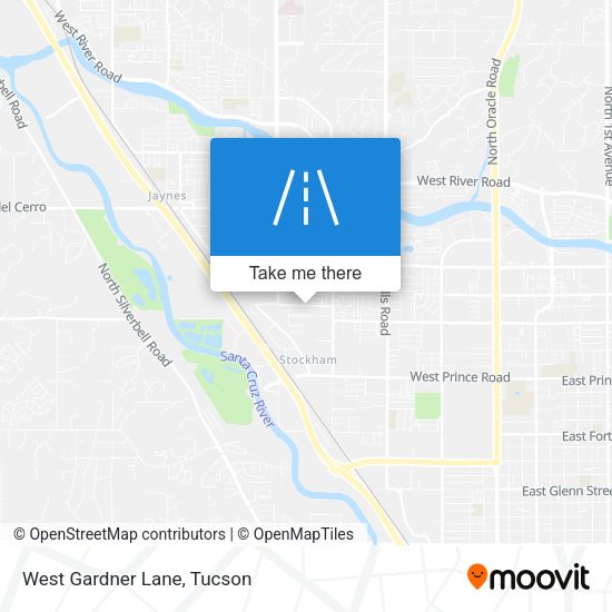 Mapa de West Gardner Lane