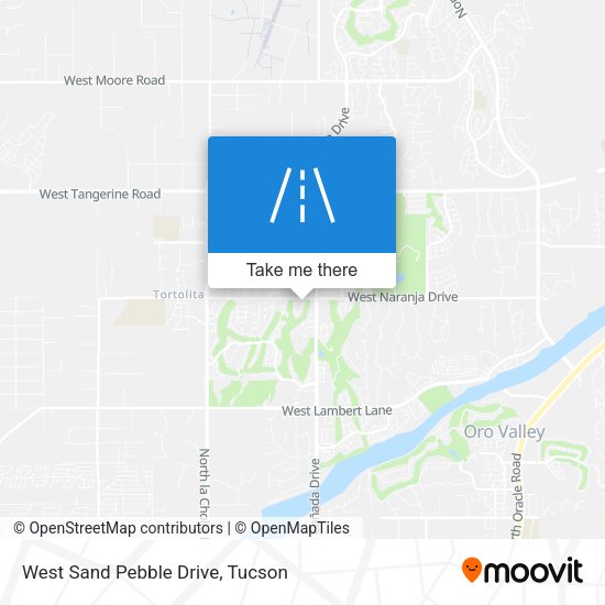 Mapa de West Sand Pebble Drive