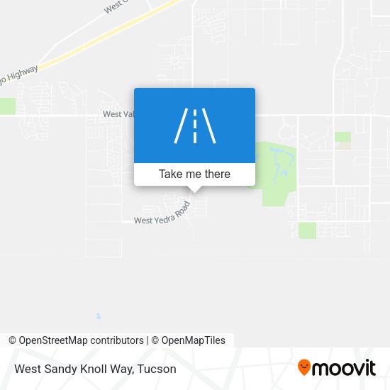 West Sandy Knoll Way map