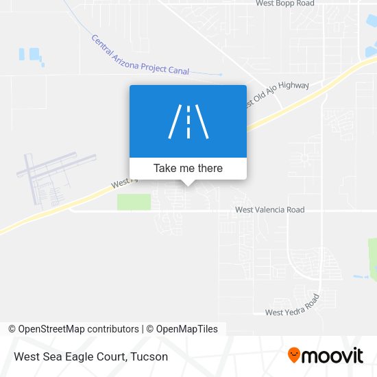 West Sea Eagle Court map