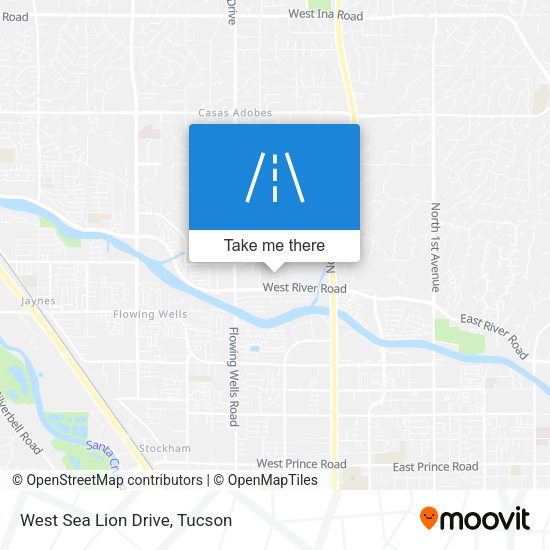 West Sea Lion Drive map