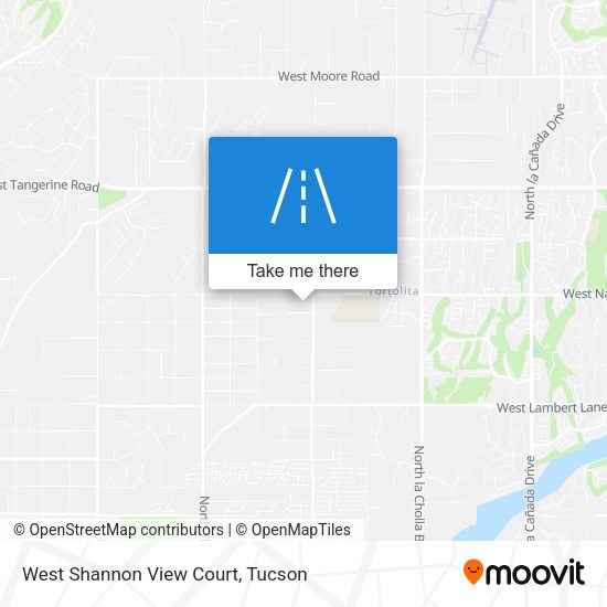 West Shannon View Court map