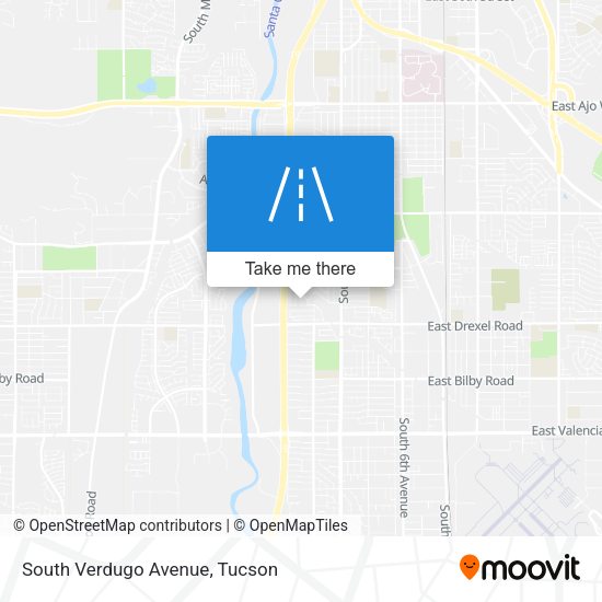 Mapa de South Verdugo Avenue