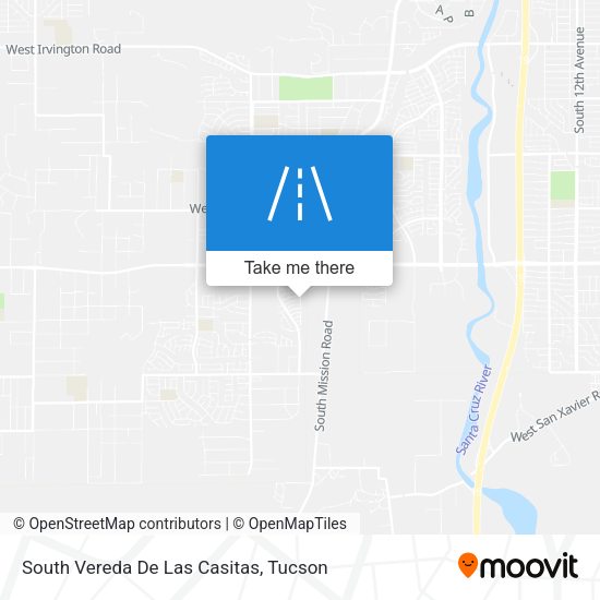 South Vereda De Las Casitas map