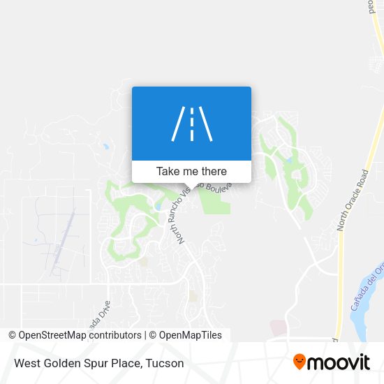 Mapa de West Golden Spur Place