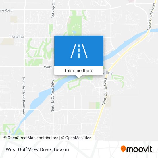 Mapa de West Golf View Drive