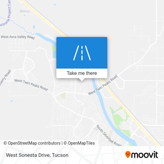 Mapa de West Sonesta Drive