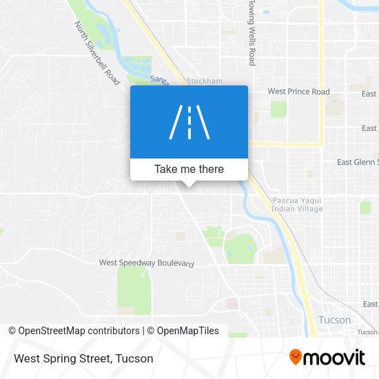 Mapa de West Spring Street