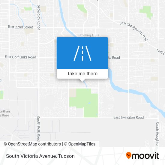 Mapa de South Victoria Avenue