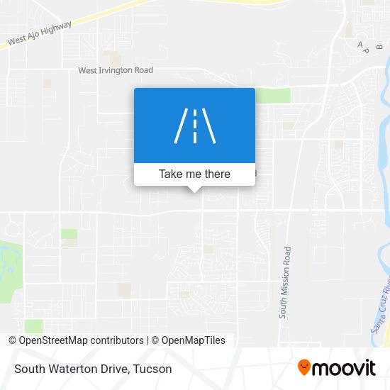 Mapa de South Waterton Drive