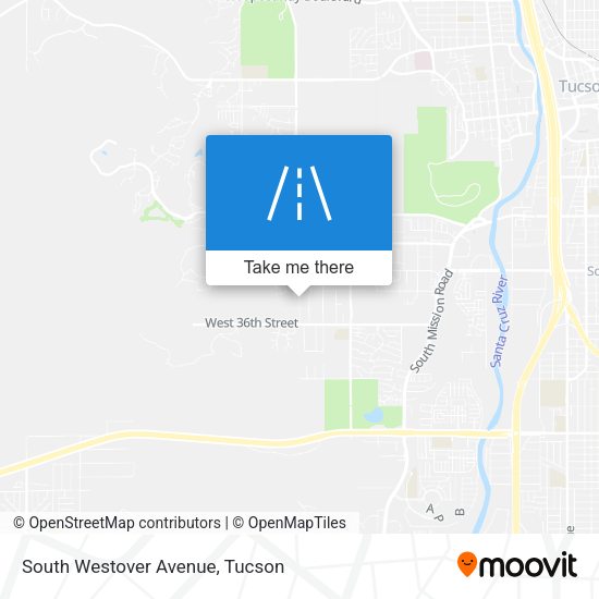 Mapa de South Westover Avenue