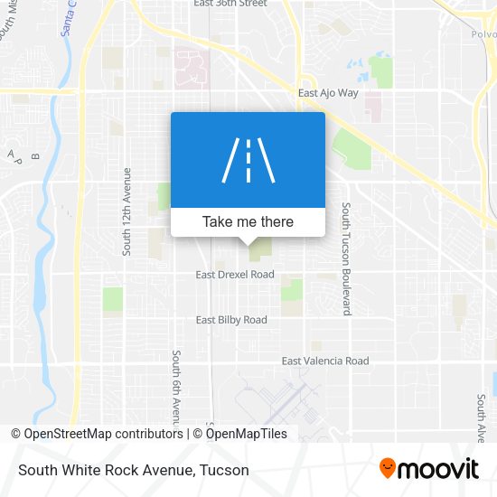 Mapa de South White Rock Avenue