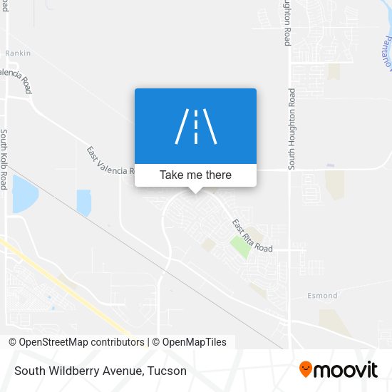 Mapa de South Wildberry Avenue