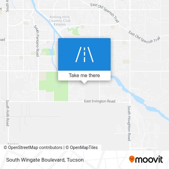 South Wingate Boulevard map
