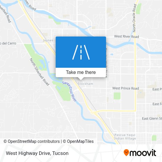 Mapa de West Highway Drive
