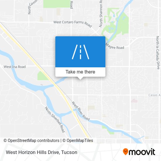 Mapa de West Horizon Hills Drive