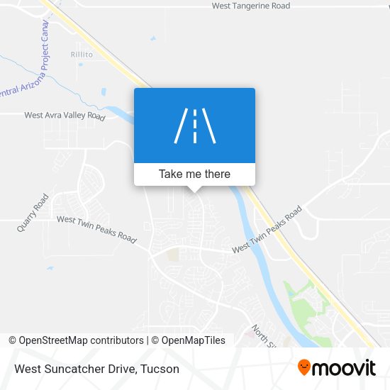 West Suncatcher Drive map