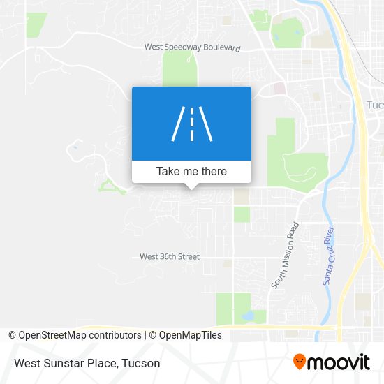 Mapa de West Sunstar Place