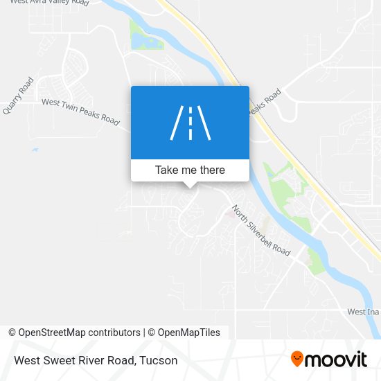 West Sweet River Road map