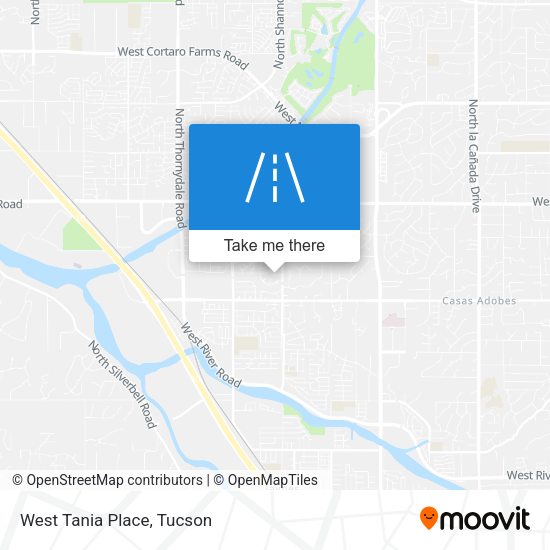 Mapa de West Tania Place