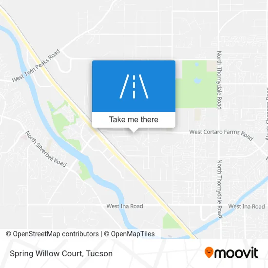 Spring Willow Court map