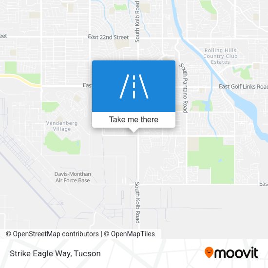 Mapa de Strike Eagle Way