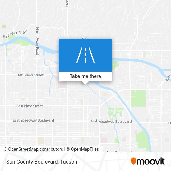 Mapa de Sun County Boulevard