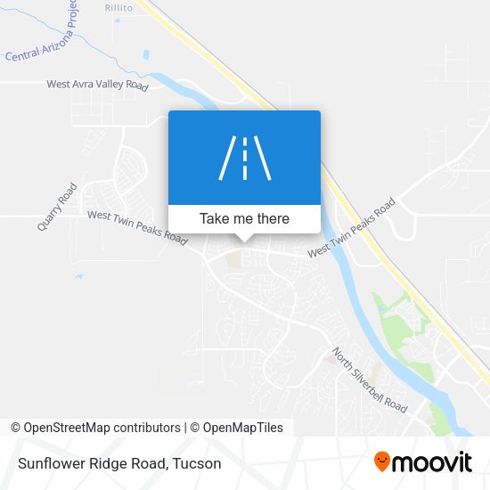 Sunflower Ridge Road map