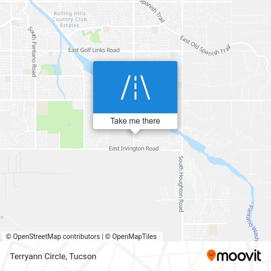 Mapa de Terryann Circle