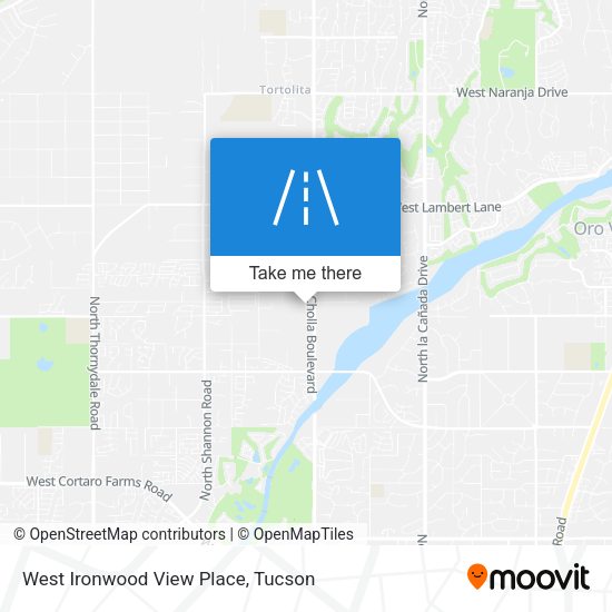 West Ironwood View Place map